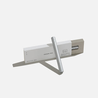 Before Breakfast - Onigiri Pen For The Desk (Silver) - KOHEZI