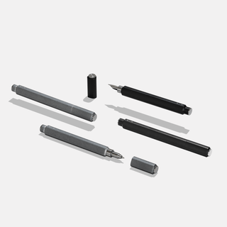 Before Breakfast - Onigiri Rollerball Pen (Gunmetal Grey Raw) - KOHEZI