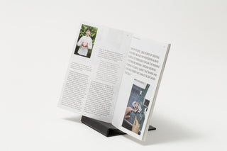 Claustrum - Book Stand Cantilever (Black Finish) - KOHEZI