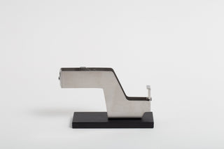 Claustrum - Magnetic Tape Dispenser Base Plate (Black Leather) - KOHEZI