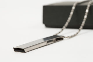 Claustrum - USB Pendant 'No Name' 8GB (Hairline Finish) - KOHEZI