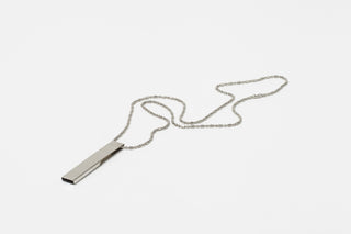 Claustrum - USB Pendant 'No Name' 8GB (Hairline Finish) - KOHEZI