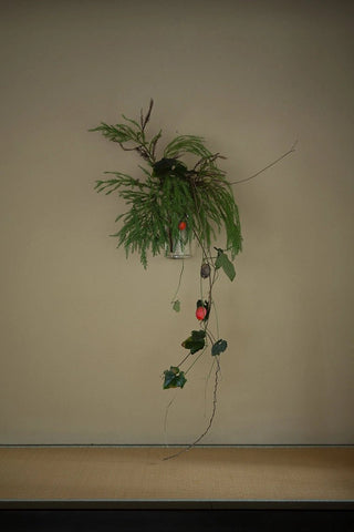 Kentaro Senuma - Glass Wall Vase - KOHEZI