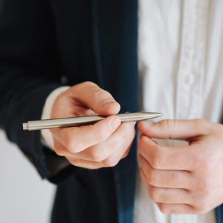 Modern Fuel - Click Pen (Stainless Steel) - KOHEZI