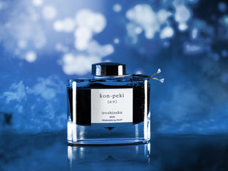 Pilot Iroshizuku - Kon - Peki Blue Ink (Shades of Blue) - KOHEZI