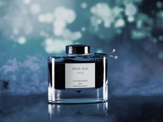 Pilot Iroshizuku - Shin - Kai Blue Ink (Shades of Blue) - KOHEZI
