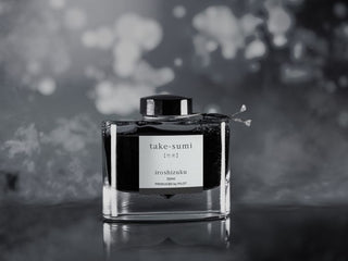 Pilot Iroshizuku - Take - Sumi Black Ink (Shades of Grey) - KOHEZI