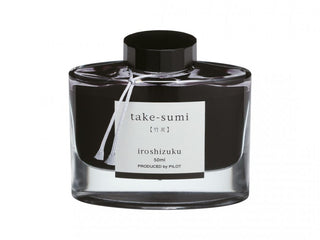 Pilot Iroshizuku - Take - Sumi Black Ink (Shades of Grey) - KOHEZI