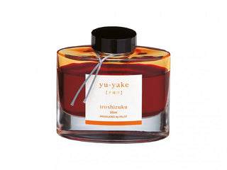 Pilot Iroshizuku - Yu - Yake Red Ink (Shades of Orange) - KOHEZI