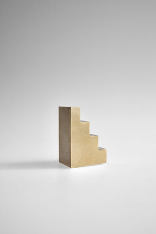 Studiokyss - Brass Staircase Paperweight - KOHEZI