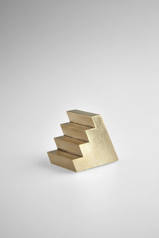 Studiokyss - Brass Staircase Paperweight - KOHEZI