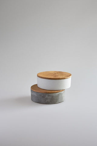 Studiokyss - Small Round Concrete Container - KOHEZI