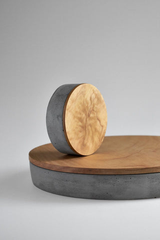 Studiokyss - Small Round Concrete Container - KOHEZI