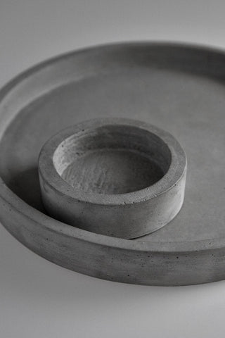 Studiokyss - Small Round Concrete Container - KOHEZI