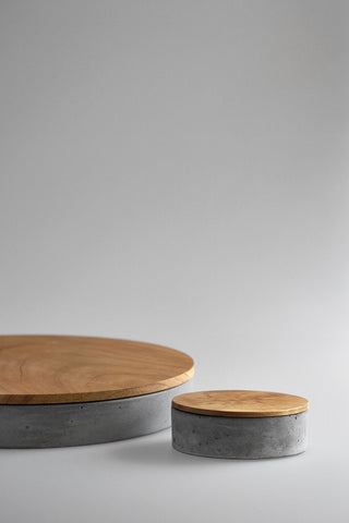 Studiokyss - Small Round Concrete Container - KOHEZI