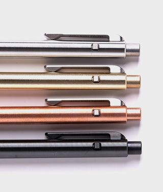 Tactile Turn - Side Click Pen (Zirconium) - KOHEZI