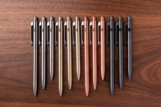 Tactile Turn - Slim Side Click Pen (Zirconium) - KOHEZI