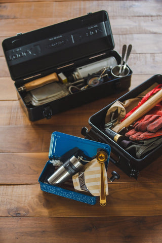 TOYO STEEL - Parts Box M - 8 BK (Black) - KOHEZI