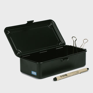TOYO STEEL - Trunk Shape Toolbox T - 190 BK (Black) - KOHEZI