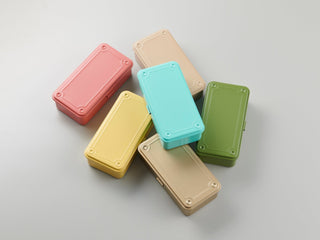 TOYO STEEL - Trunk Shape Toolbox T - 190 P0 (Living Coral) - KOHEZI