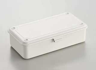 TOYO STEEL - Trunk Shape Toolbox T - 190 W (White) - KOHEZI
