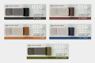 TRAVELER'S COMPANY - 016 Pen Holder (M) TRAVELER'S notebook - KOHEZI