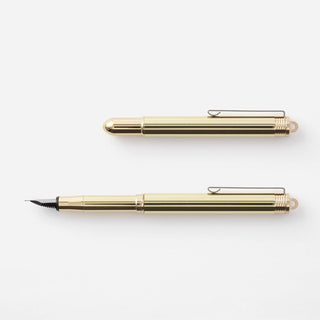 TRAVELER'S COMPANY - Brass Fountain Pen - KOHEZI