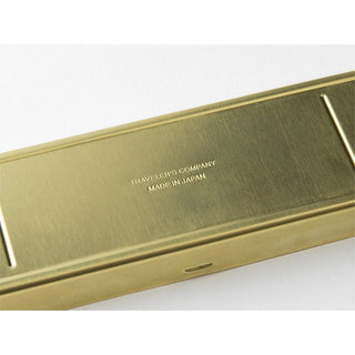 TRAVELER'S COMPANY - Brass Pen Case - KOHEZI