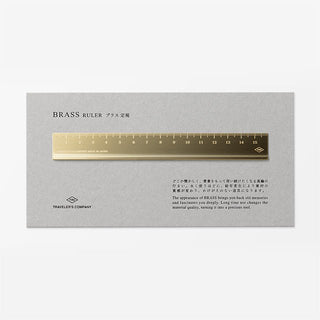 TRAVELER'S COMPANY - Brass Ruler - KOHEZI