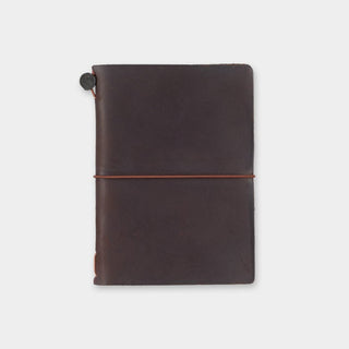 TRAVELER'S COMPANY - TRAVELER'S notebook Brown (Passport Size) - KOHEZI