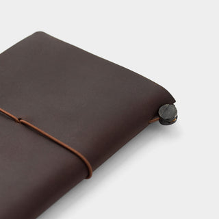 TRAVELER'S COMPANY - TRAVELER'S notebook Brown (Passport Size) - KOHEZI