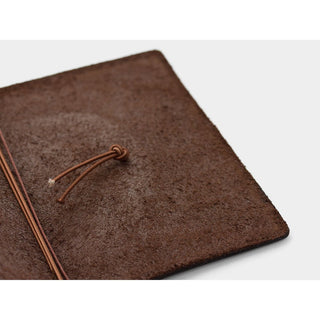 TRAVELER'S COMPANY - TRAVELER'S notebook Brown (Passport Size) - KOHEZI