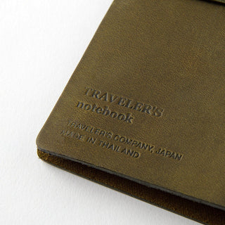 TRAVELER'S COMPANY - TRAVELER'S notebook Olive (Passport Size) - KOHEZI