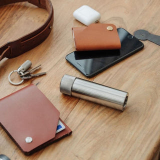 Wingback - 100ml Hip Flask (Steel) - KOHEZI