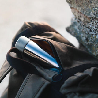 Wingback - 100ml Hip Flask (Steel) - KOHEZI