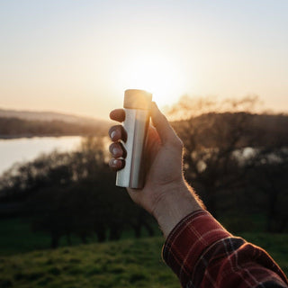 Wingback - 100ml Hip Flask (Steel) - KOHEZI