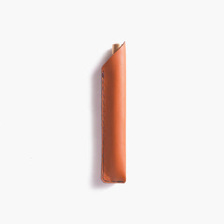 Wingback - Leather Pen/Pencil Sleeve (Whisky) - KOHEZI