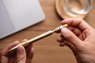 Wingback - Mechanical Pen (Brass) - KOHEZI