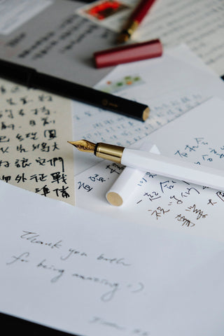 YSTUDIO - Resin Fountain Pen (Red) - KOHEZI