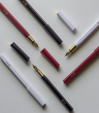 YSTUDIO - Resin Fountain Pen (Red) - KOHEZI