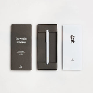 YSTUDIO - Resin Fountain Pen (White) - KOHEZI