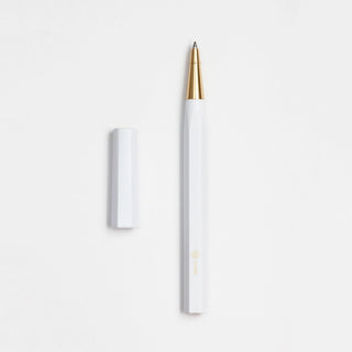 YSTUDIO - Resin Rollerball Pen (White) - KOHEZI