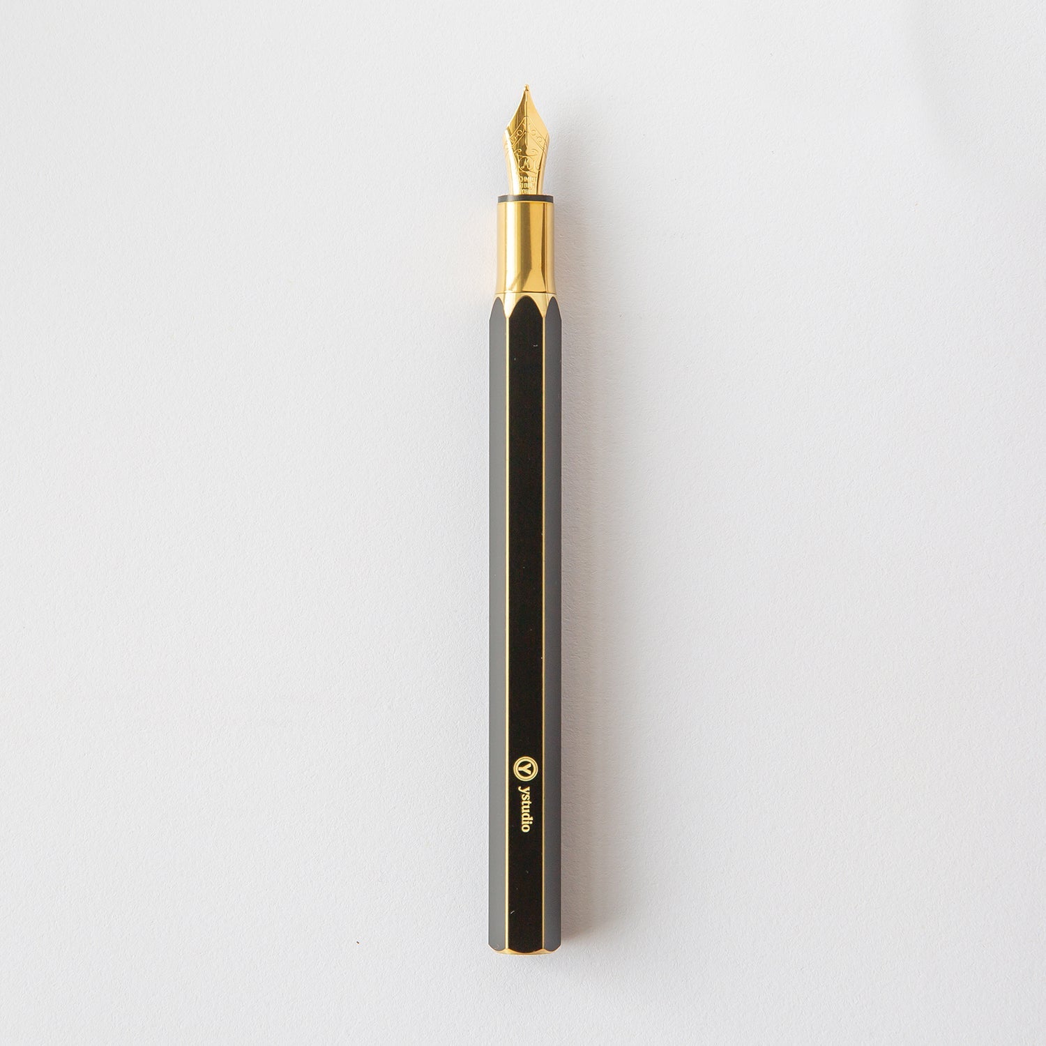 YSTUDIO - Classic Revolve Desk Fountain Pen (Black)