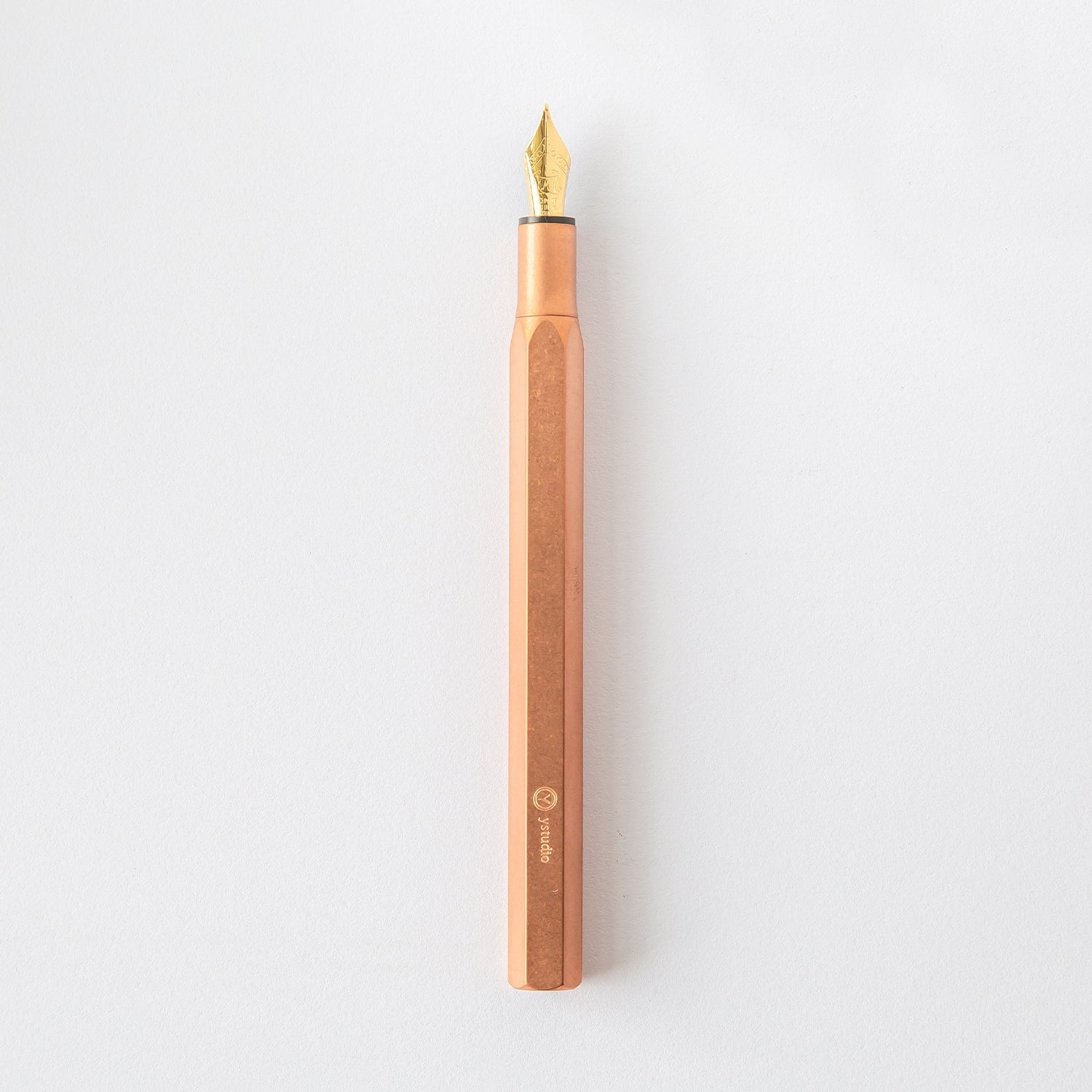 YSTUDIO - Classic Revolve Desk Fountain Pen (Copper)