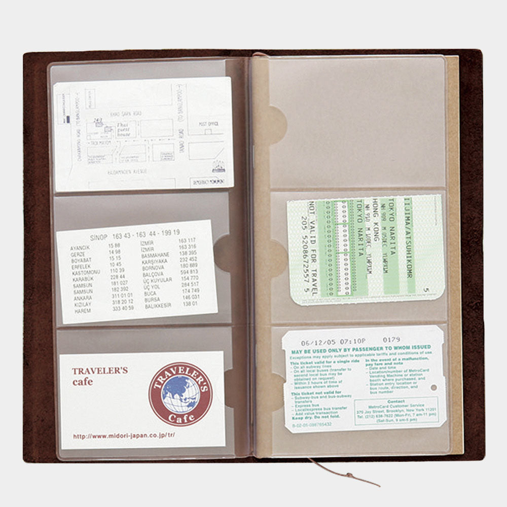 TRAVELER'S COMPANY - 007 Card File TRAVELER'S notebook-KOHEZI
