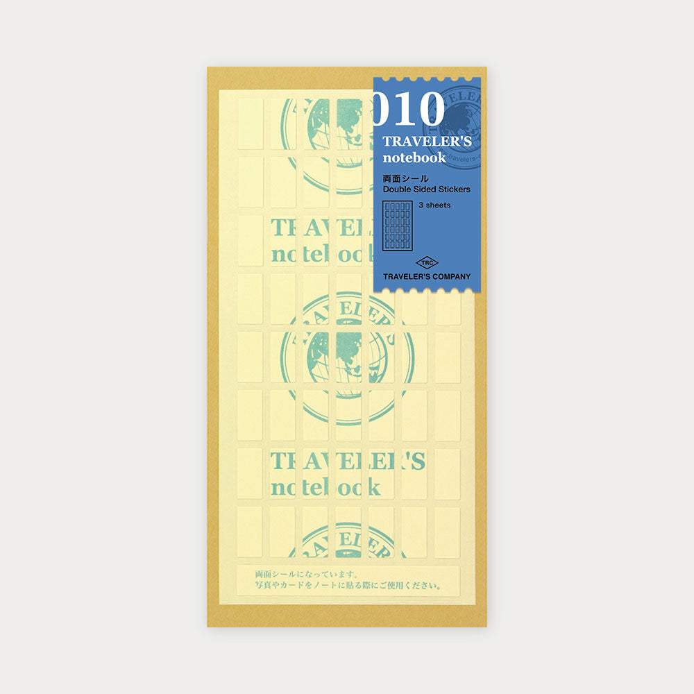 TRAVELER'S COMPANY - 010 Double Sided Stickers TRAVELER'S notebook