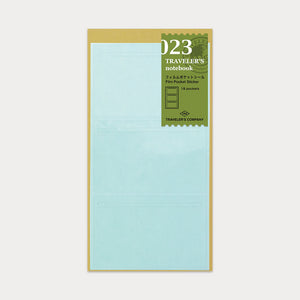 TRAVELER'S COMPANY - 023 Film Pocket Sticker Refill TRAVELER'S notebook-KOHEZI