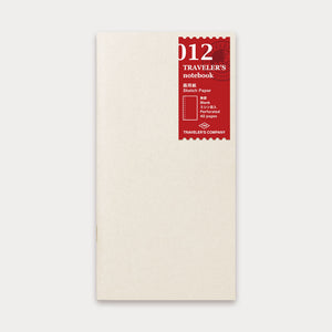 TRAVELER'S COMPANY - 012 Sketch Paper Refill TRAVELER'S notebook-KOHEZI