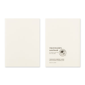 TRAVELER'S COMPANY - 018 Accordion Fold Paper Refill TRAVELER'S notebook (Passport Size)