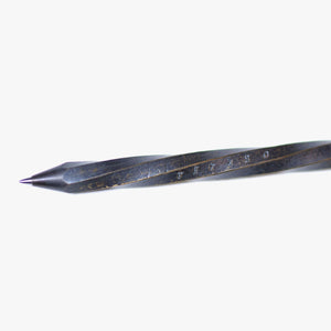 Tetzbo - Twisted Ballpoint Pen (Antique Black)